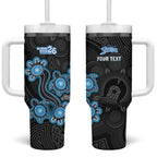 Personalised Adelaide Strikers NAIDOC Week 2026 Tumbler With Handle Sea Turtles Aboriginal Art