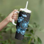 Personalised Adelaide Strikers NAIDOC Week 2026 Tumbler With Handle Sea Turtles Aboriginal Art