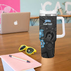 Personalised Adelaide Strikers NAIDOC Week 2026 Tumbler With Handle Sea Turtles Aboriginal Art
