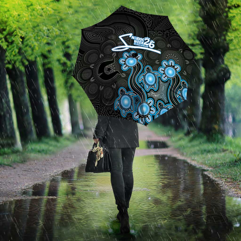 Adelaide Strikers NAIDOC Week 2026 Umbrella Sea Turtles Aboriginal Art
