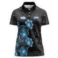 Personalised Adelaide Strikers NAIDOC Week 2026 Women Polo Shirt Sea Turtles Aboriginal Art