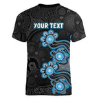 Personalised Adelaide Strikers NAIDOC Week 2026 Women V-Neck T-Shirt Sea Turtles Aboriginal Art