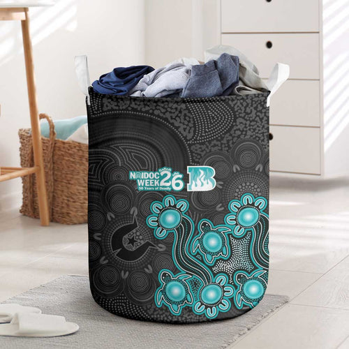 Brisbane Heat NAIDOC Week 2026 Laundry Basket Sea Turtles Aboriginal Art