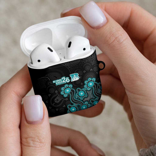 Brisbane Heat NAIDOC Week 2026 AirPods Case Sea Turtles Aboriginal Art
