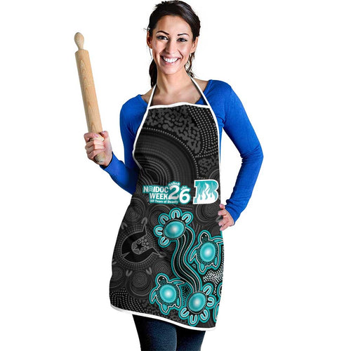 Brisbane Heat NAIDOC Week 2026 Apron Sea Turtles Aboriginal Art