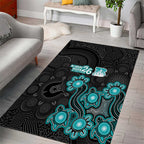 Brisbane Heat NAIDOC Week 2026 Area Rug Sea Turtles Aboriginal Art