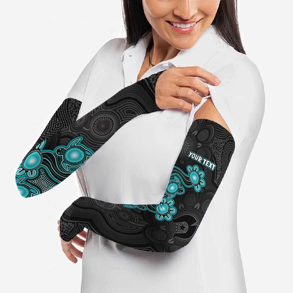 Personalised Brisbane Heat NAIDOC Week 2026 Arm Sleeves Sea Turtles Aboriginal Art