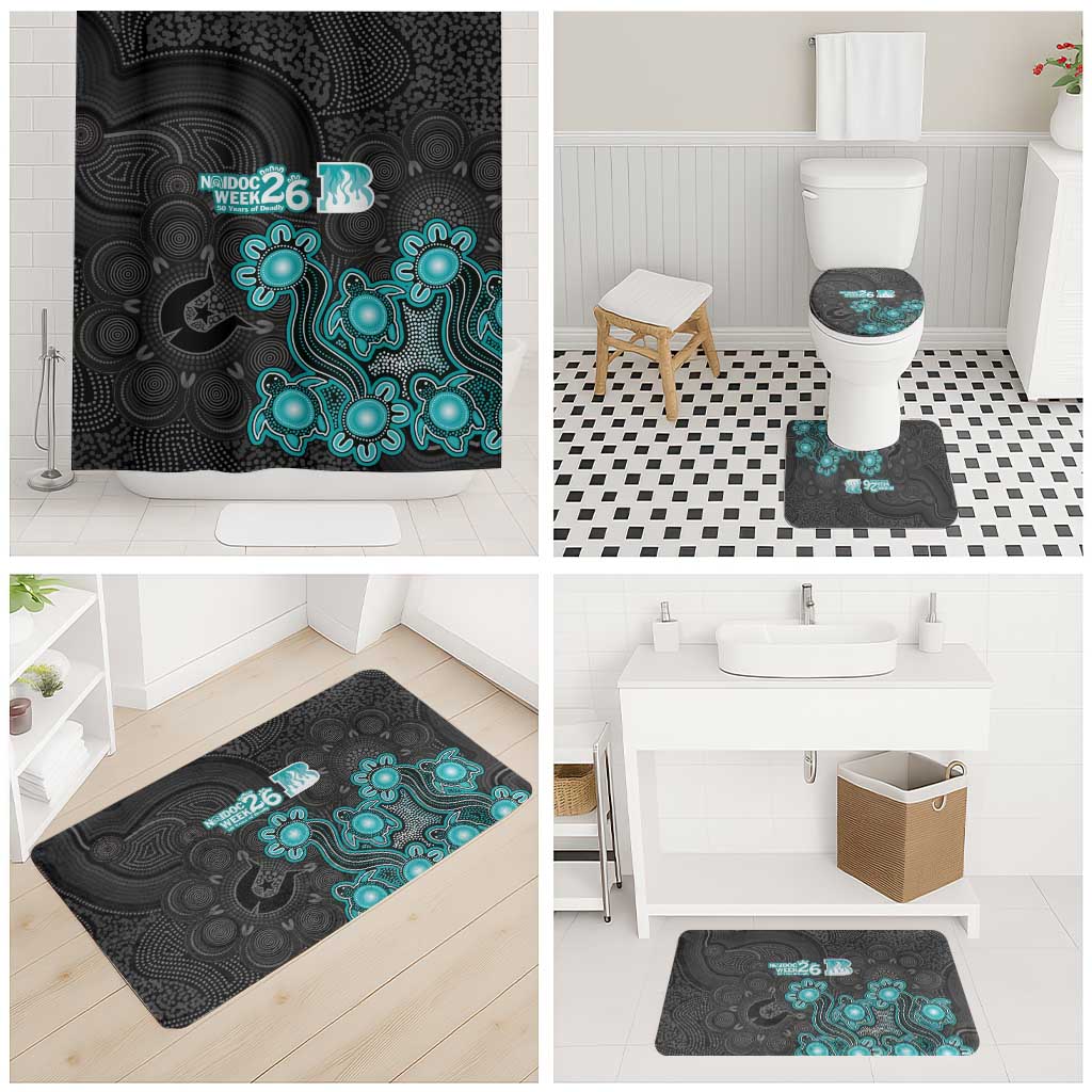 Brisbane Heat NAIDOC Week 2026 Bathroom Set Sea Turtles Aboriginal Art