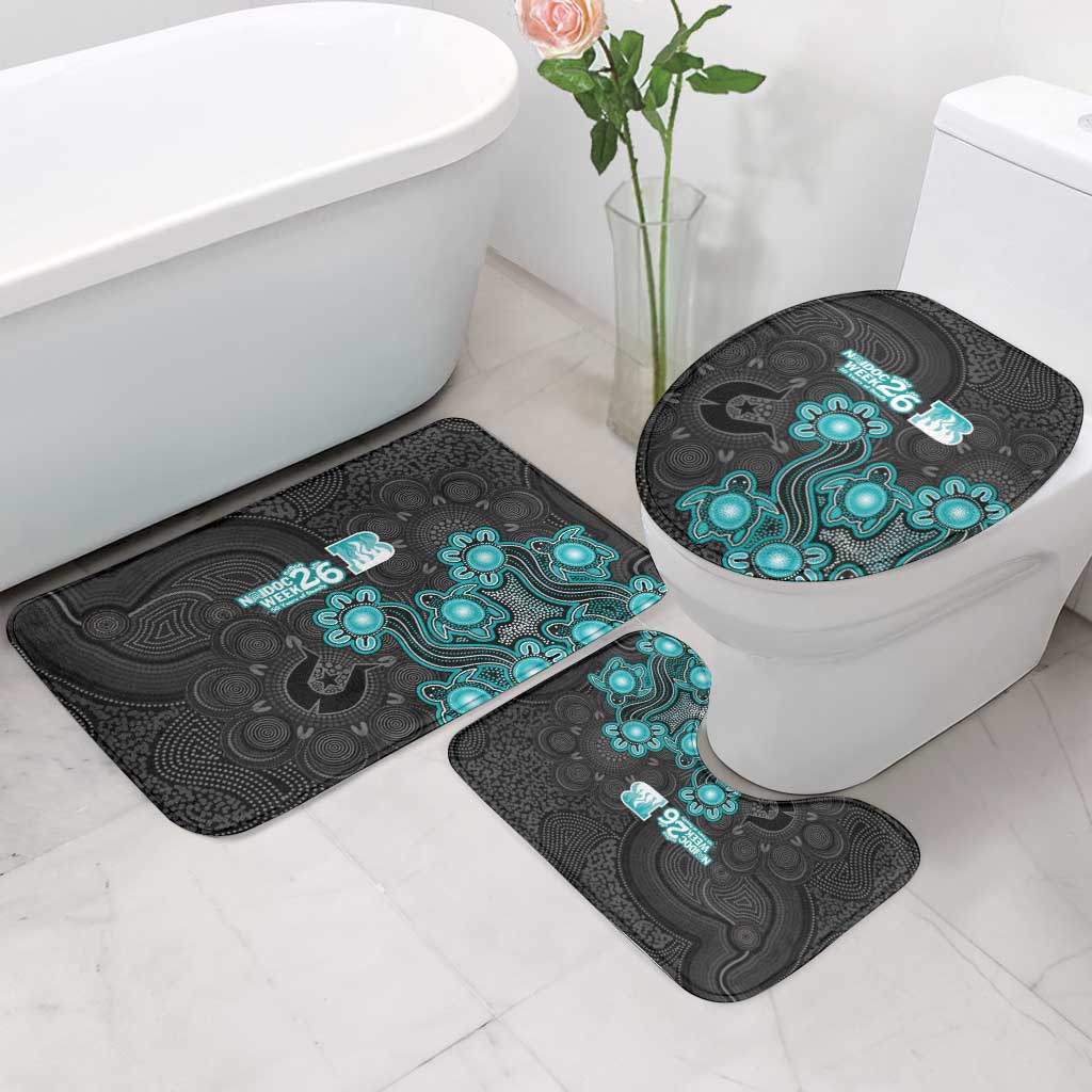 Brisbane Heat NAIDOC Week 2026 Bathroom Set Sea Turtles Aboriginal Art