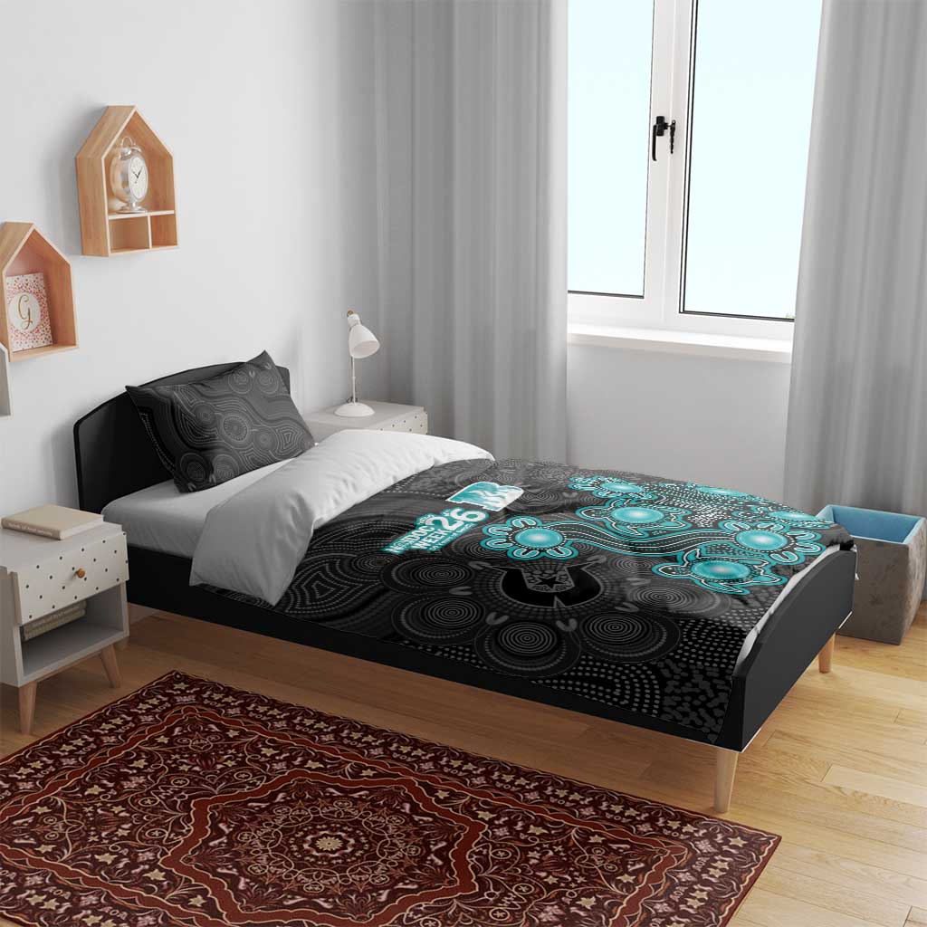Brisbane Heat NAIDOC Week 2026 Bedding Set Sea Turtles Aboriginal Art