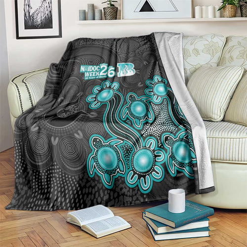 Brisbane Heat NAIDOC Week 2026 Blanket Sea Turtles Aboriginal Art