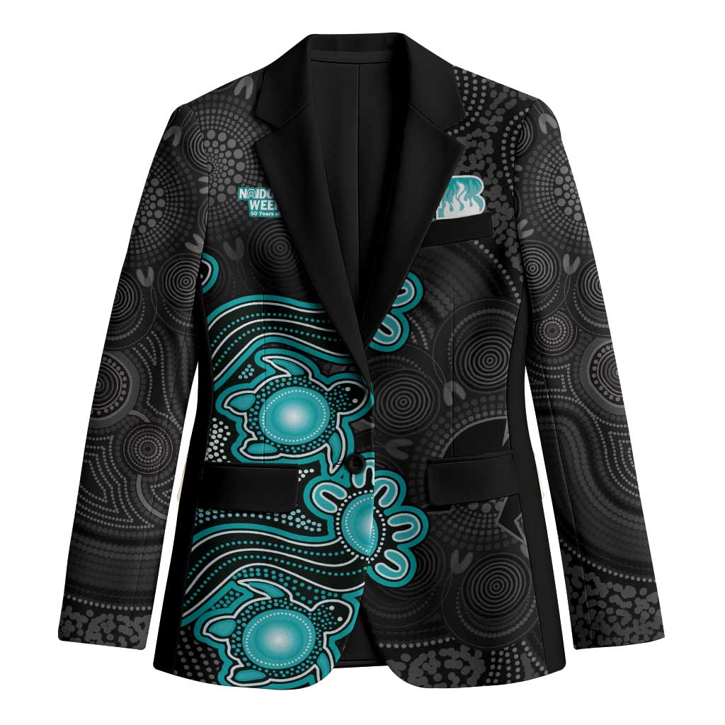 Personalised Brisbane Heat NAIDOC Week 2026 Blazer Sea Turtles Aboriginal Art