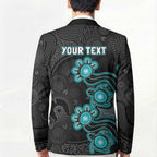 Personalised Brisbane Heat NAIDOC Week 2026 Blazer Sea Turtles Aboriginal Art
