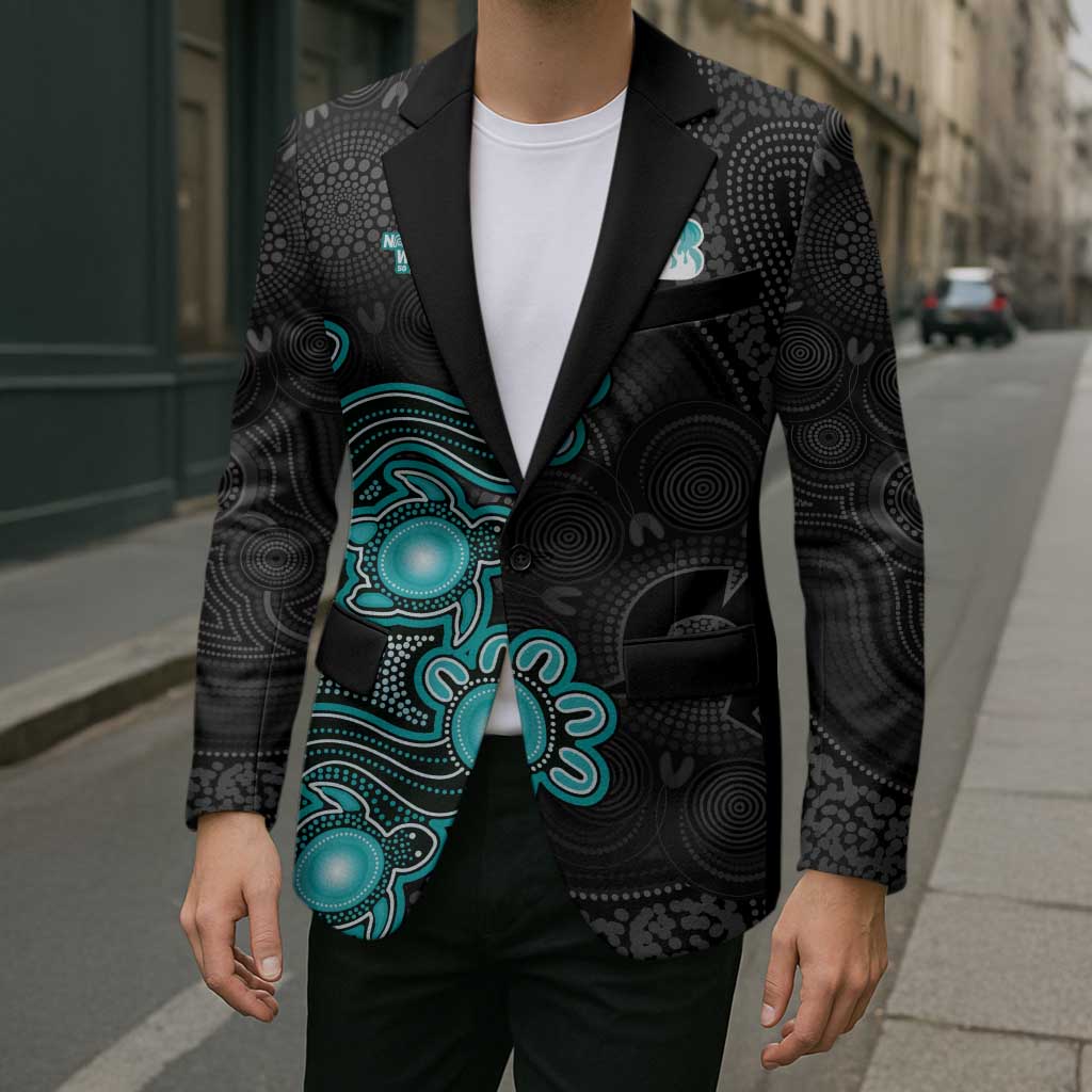 Personalised Brisbane Heat NAIDOC Week 2026 Blazer Sea Turtles Aboriginal Art