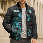 Personalised Brisbane Heat NAIDOC Week 2026 Bomber Puffer Jacket Sea Turtles Aboriginal Art