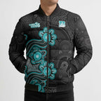 Personalised Brisbane Heat NAIDOC Week 2026 Bomber Puffer Jacket Sea Turtles Aboriginal Art
