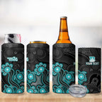 Personalised Brisbane Heat NAIDOC Week 2026 4 in 1 Can Cooler Tumbler Sea Turtles Aboriginal Art