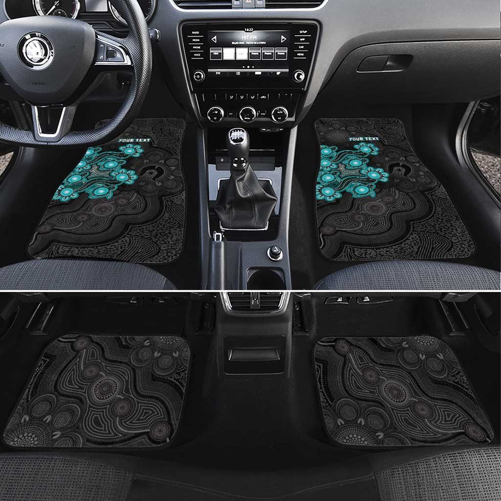 Personalised Brisbane Heat NAIDOC Week 2026 Car Mats Sea Turtles Aboriginal Art