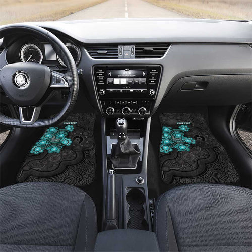 Personalised Brisbane Heat NAIDOC Week 2026 Car Mats Sea Turtles Aboriginal Art