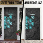 Personalised Brisbane Heat NAIDOC Week 2026 Door Cover Sea Turtles Aboriginal Art