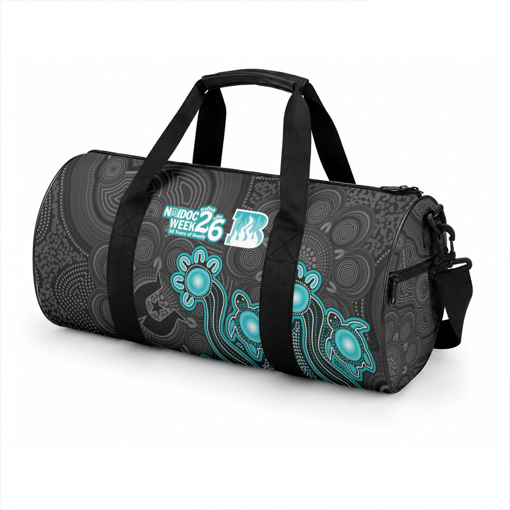 Brisbane Heat NAIDOC Week 2026 Duffle Bag Sea Turtles Aboriginal Art
