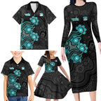 Personalised Brisbane Heat NAIDOC Week 2026 Family Matching Long Sleeve Bodycon Dress and Hawaiian Shirt Sea Turtles Aboriginal Art