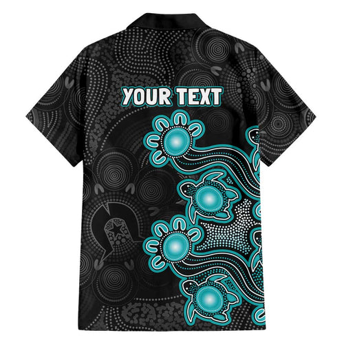 Personalised Brisbane Heat NAIDOC Week 2026 Family Matching Mermaid Dress and Hawaiian Shirt Sea Turtles Aboriginal Art