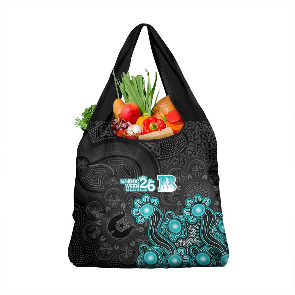 Brisbane Heat NAIDOC Week 2026 Grocery Bag Sea Turtles Aboriginal Art