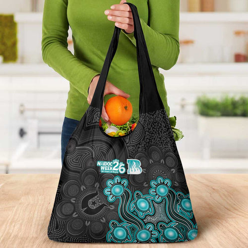 Brisbane Heat NAIDOC Week 2026 Grocery Bag Sea Turtles Aboriginal Art