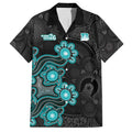 Personalised Brisbane Heat NAIDOC Week 2026 Hawaiian Shirt Sea Turtles Aboriginal Art