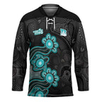 Personalised Brisbane Heat NAIDOC Week 2026 Hockey Jersey Sea Turtles Aboriginal Art