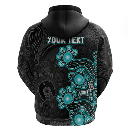 Personalised Brisbane Heat NAIDOC Week 2026 Hoodie Sea Turtles Aboriginal Art