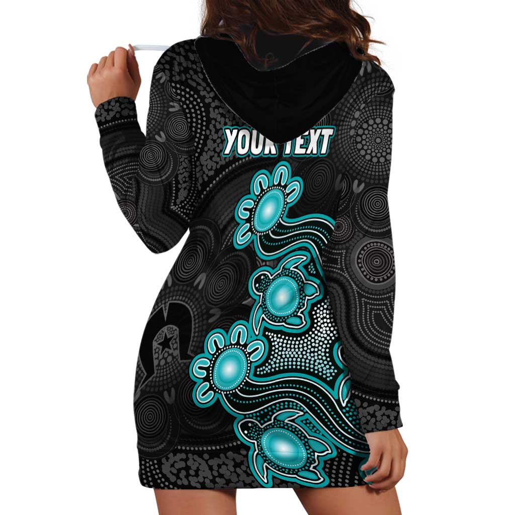 Personalised Brisbane Heat NAIDOC Week 2026 Hoodie Dress Sea Turtles Aboriginal Art