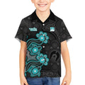 Personalised Brisbane Heat NAIDOC Week 2026 Kid Hawaiian Shirt Sea Turtles Aboriginal Art