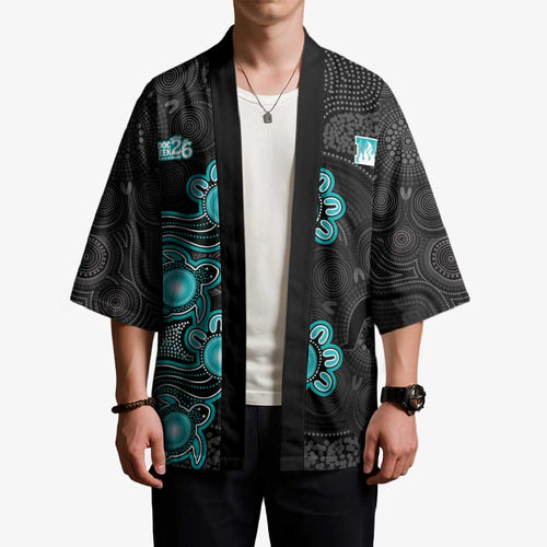 Personalised Brisbane Heat NAIDOC Week 2026 Kimono Sea Turtles Aboriginal Art