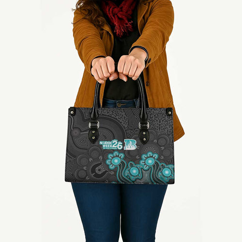 Brisbane Heat NAIDOC Week 2026 Leather Bag Sea Turtles Aboriginal Art