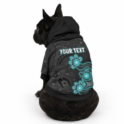 Personalised Brisbane Heat NAIDOC Week 2026 Pet Hoodie Sea Turtles Aboriginal Art
