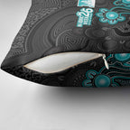 Brisbane Heat NAIDOC Week 2026 Pillow Cover Sea Turtles Aboriginal Art