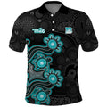 Personalised Brisbane Heat NAIDOC Week 2026 Polo Shirt Sea Turtles Aboriginal Art