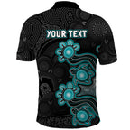Personalised Brisbane Heat NAIDOC Week 2026 Polo Shirt Sea Turtles Aboriginal Art
