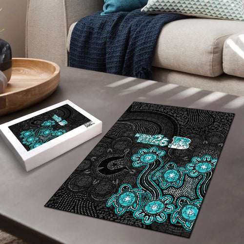 Brisbane Heat NAIDOC Week 2026 Puzzle Sea Turtles Aboriginal Art