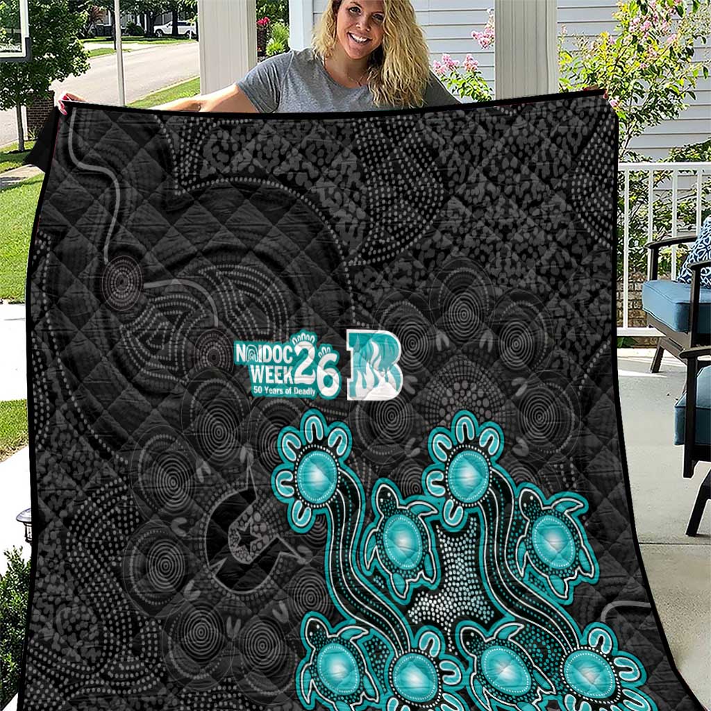 Brisbane Heat NAIDOC Week 2026 Quilt Sea Turtles Aboriginal Art