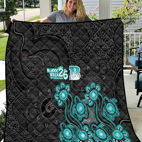 Brisbane Heat NAIDOC Week 2026 Quilt Sea Turtles Aboriginal Art