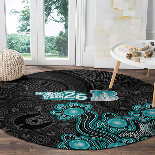 Brisbane Heat NAIDOC Week 2026 Round Carpet Sea Turtles Aboriginal Art