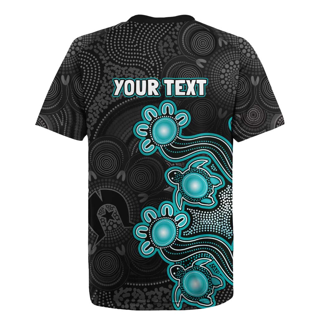 Personalised Brisbane Heat NAIDOC Week 2026 Rugby Jersey Sea Turtles Aboriginal Art