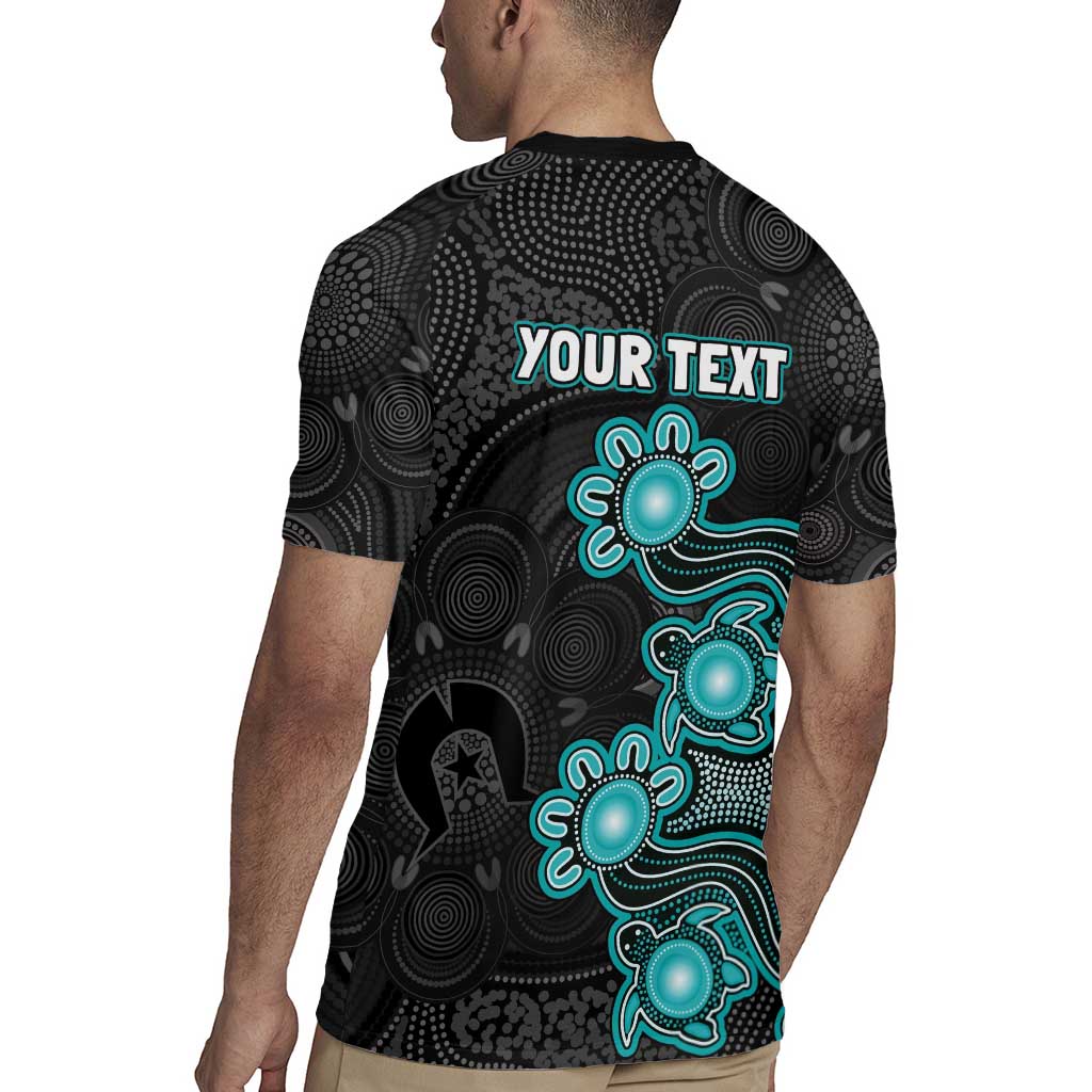 Personalised Brisbane Heat NAIDOC Week 2026 Rugby Jersey Sea Turtles Aboriginal Art