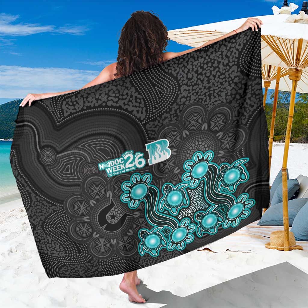Brisbane Heat NAIDOC Week 2026 Sarong Sea Turtles Aboriginal Art