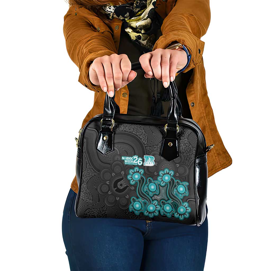 Brisbane Heat NAIDOC Week 2026 Shoulder Handbag Sea Turtles Aboriginal Art
