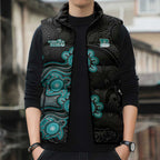 Personalised Brisbane Heat NAIDOC Week 2026 Sleeveless Puffer Jacket Sea Turtles Aboriginal Art