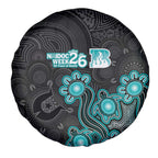 Brisbane Heat NAIDOC Week 2026 Spare Tire Cover Sea Turtles Aboriginal Art
